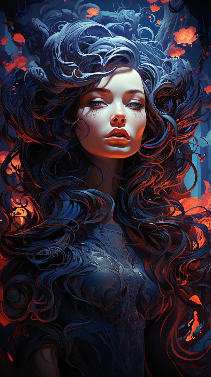 Mystical Forest Wraith Ethereal Vision
