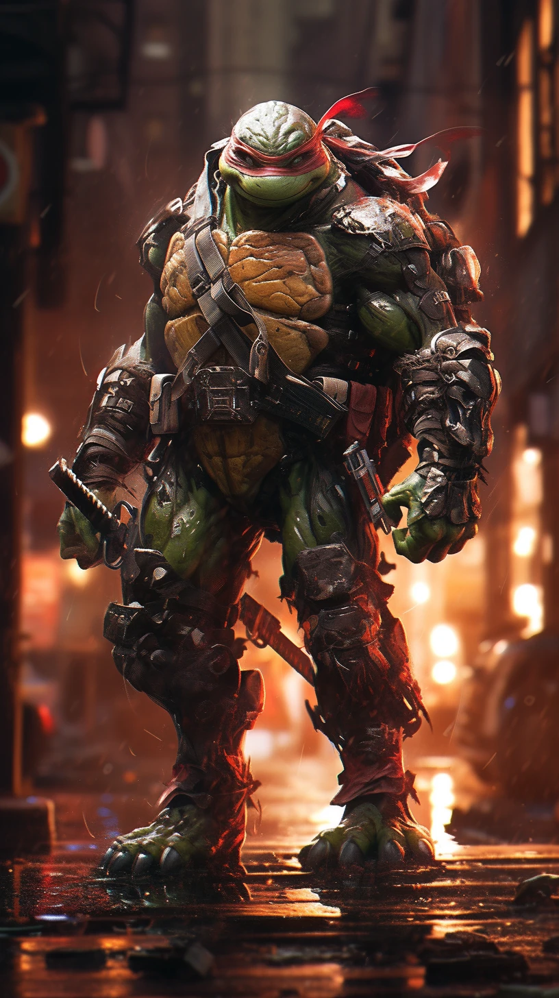 Rafael Ninja Turtle Professional Portrait Hyper