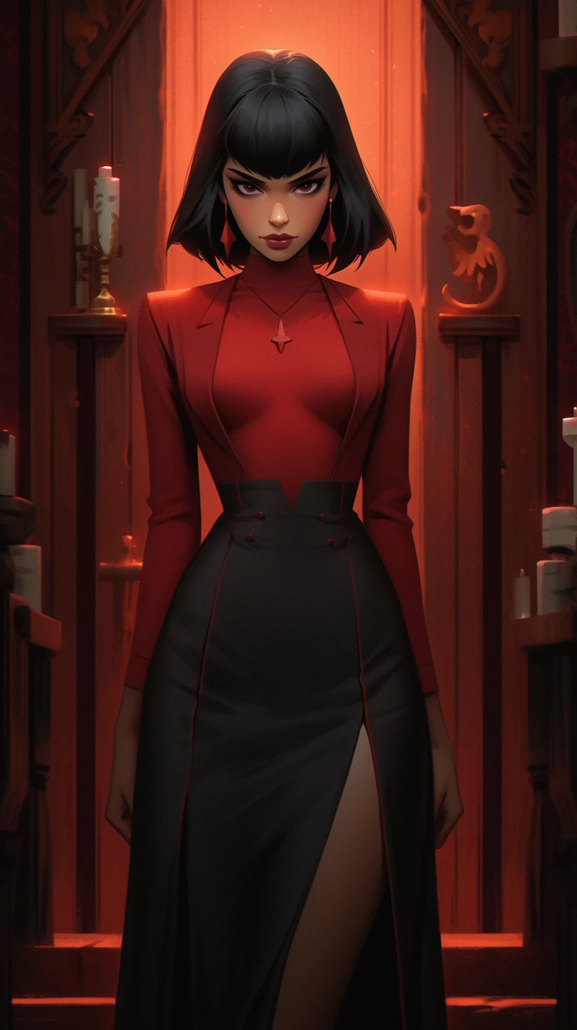 Vampirella Horror Film Gorgeous Figure Athletic