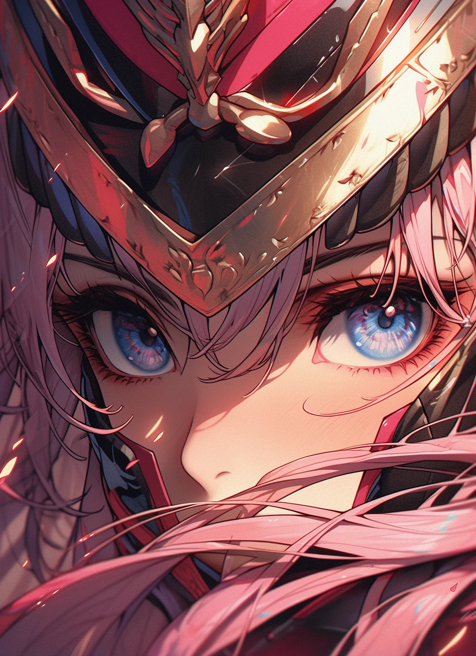 Anime Warrior Game Screenshot Style