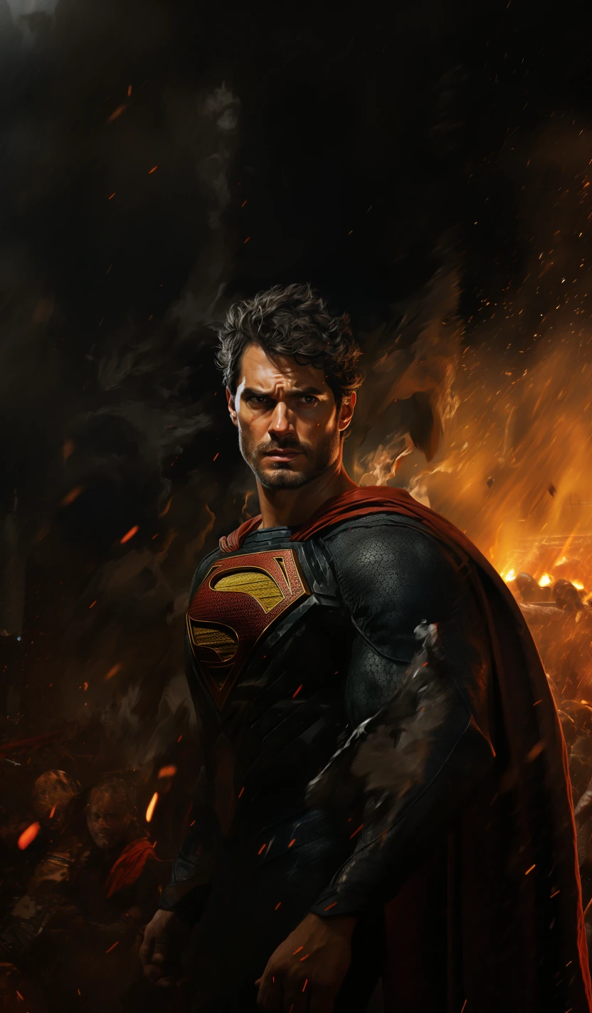 Superman Dark Atmospheric Action