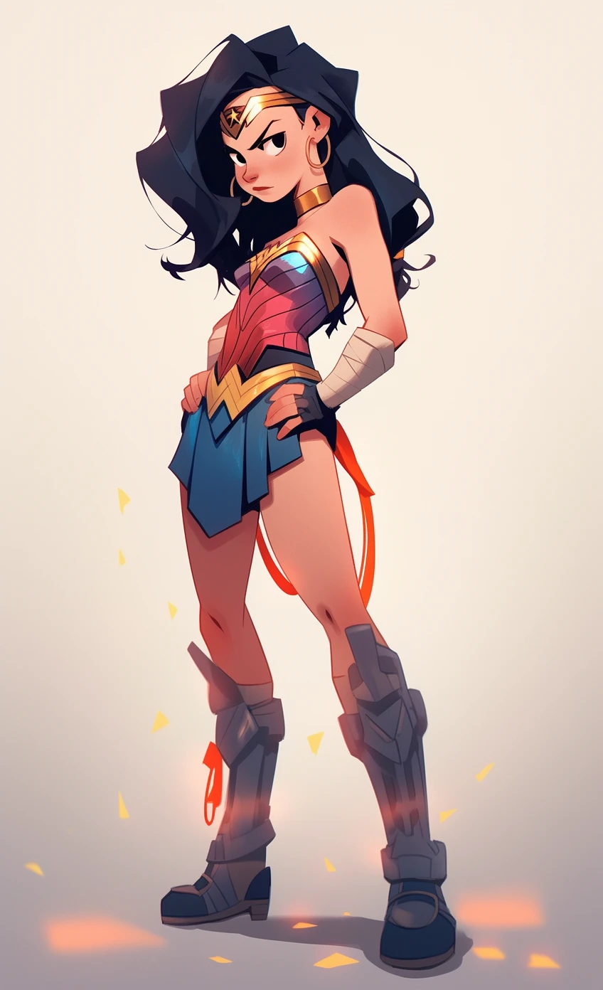 Wonder Woman Cartoon Character