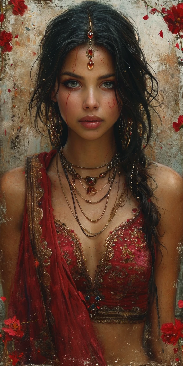 Woman Realistic Fantasy Painting