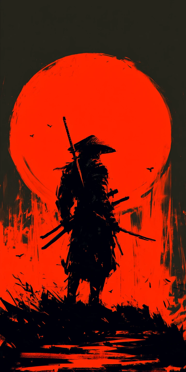 Samurai Full Armor Concept Art