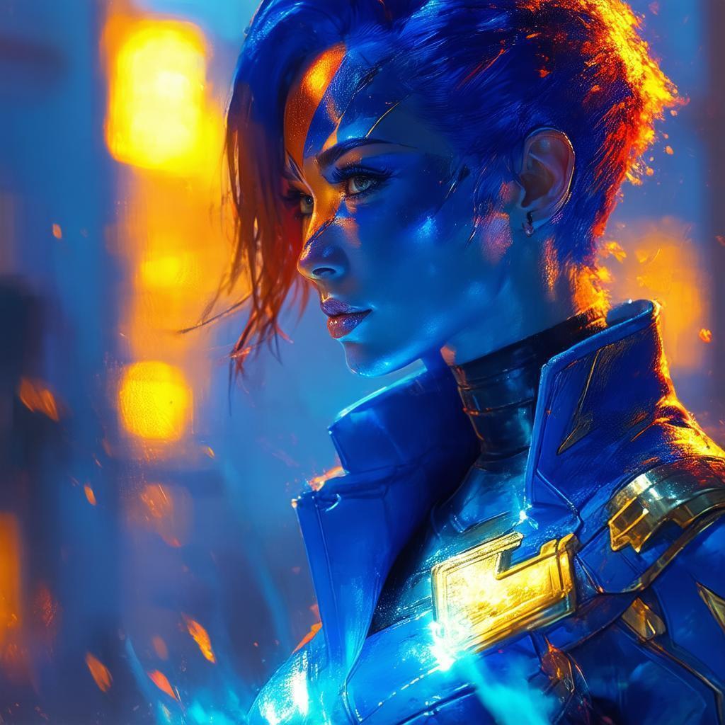 Mystique Reimagined as an Apex Legends Manga