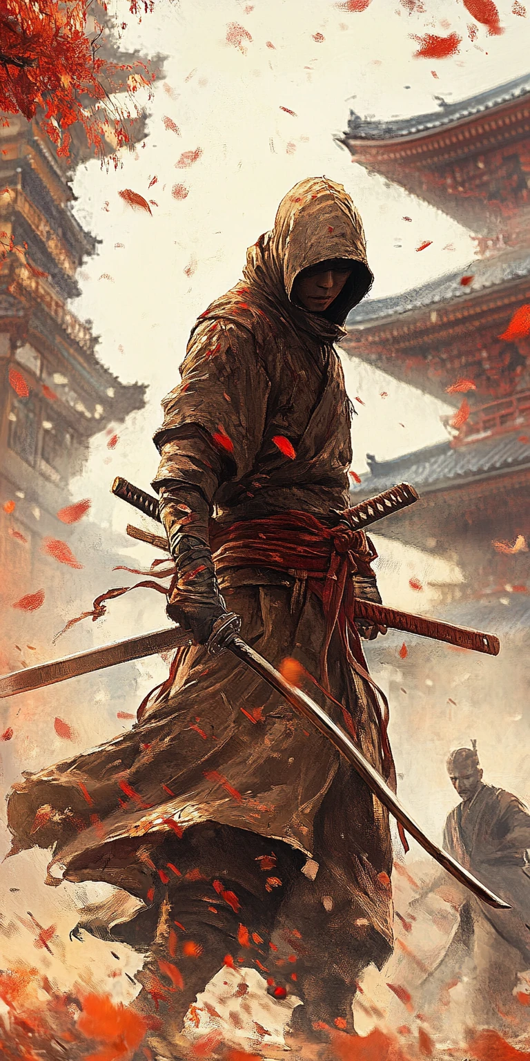 Ninja Character Japanese Style Art