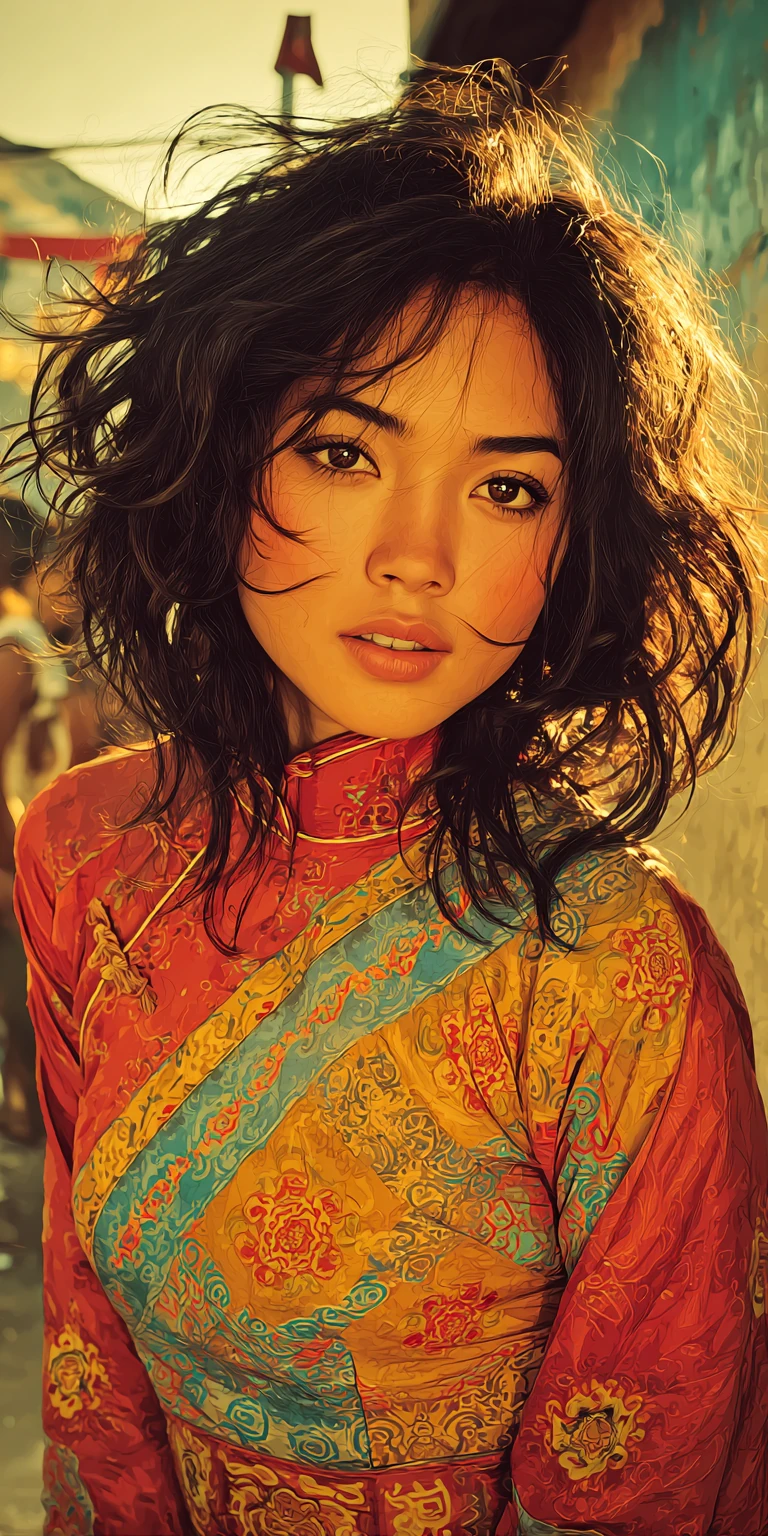 Woman Timeless Beauty Strong Expression