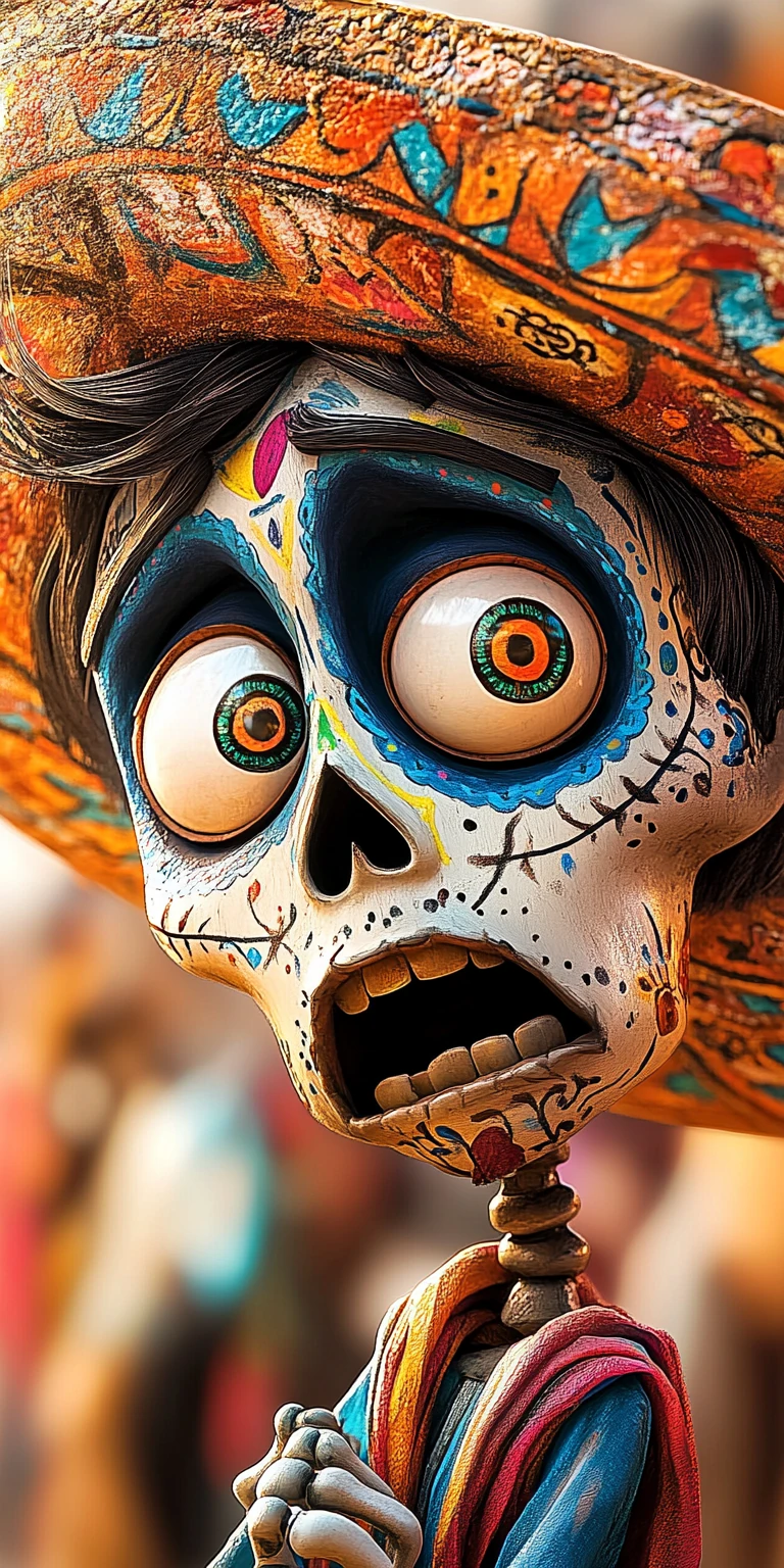 Day Of Dead Caricature Unreal