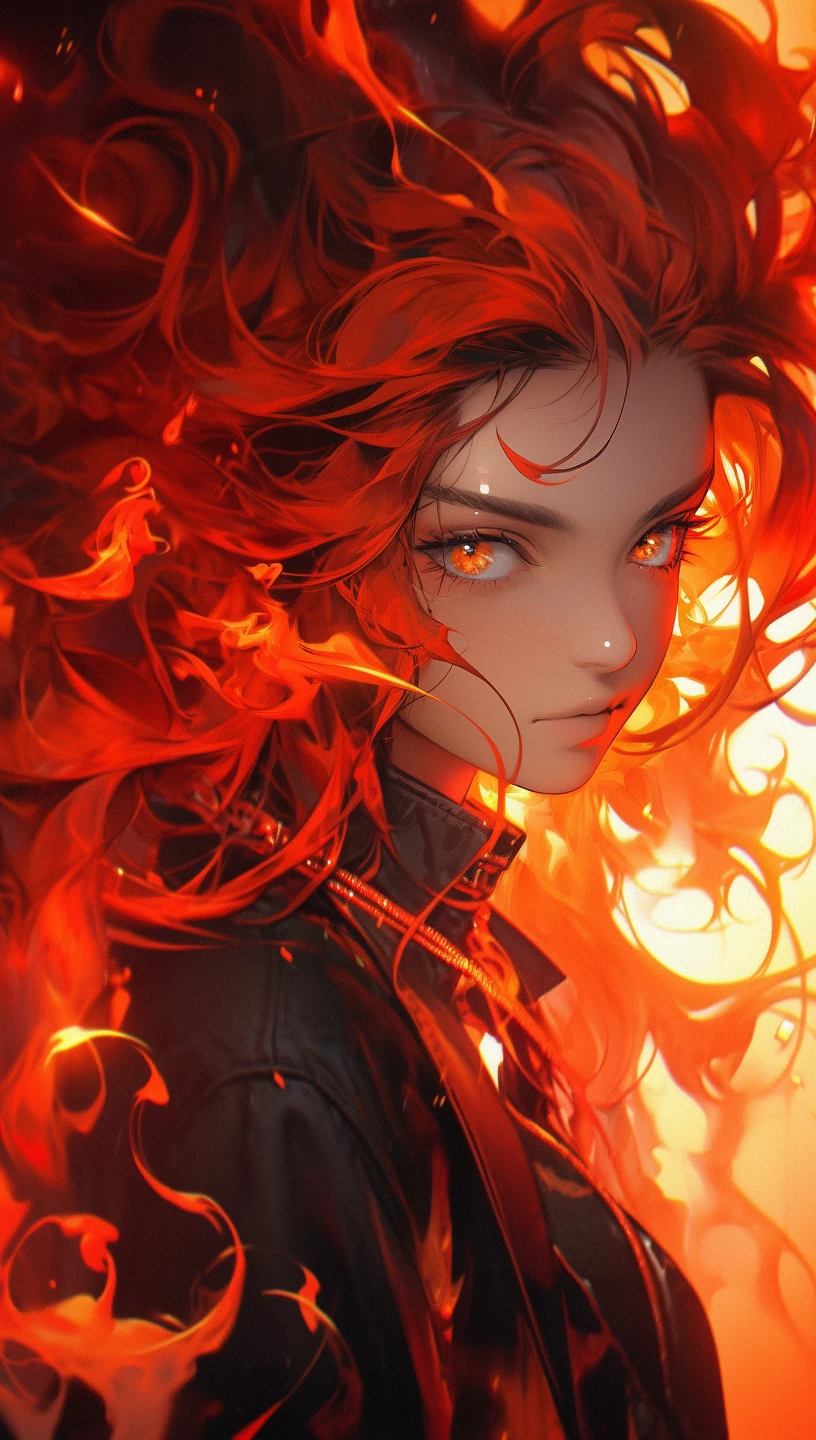 Fierce Character Red Hair