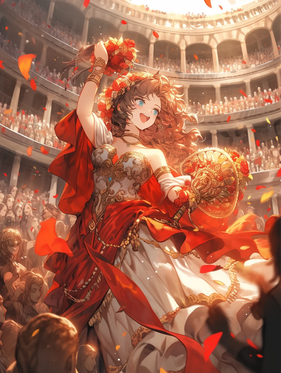 Colosseum Warrior Red Hair