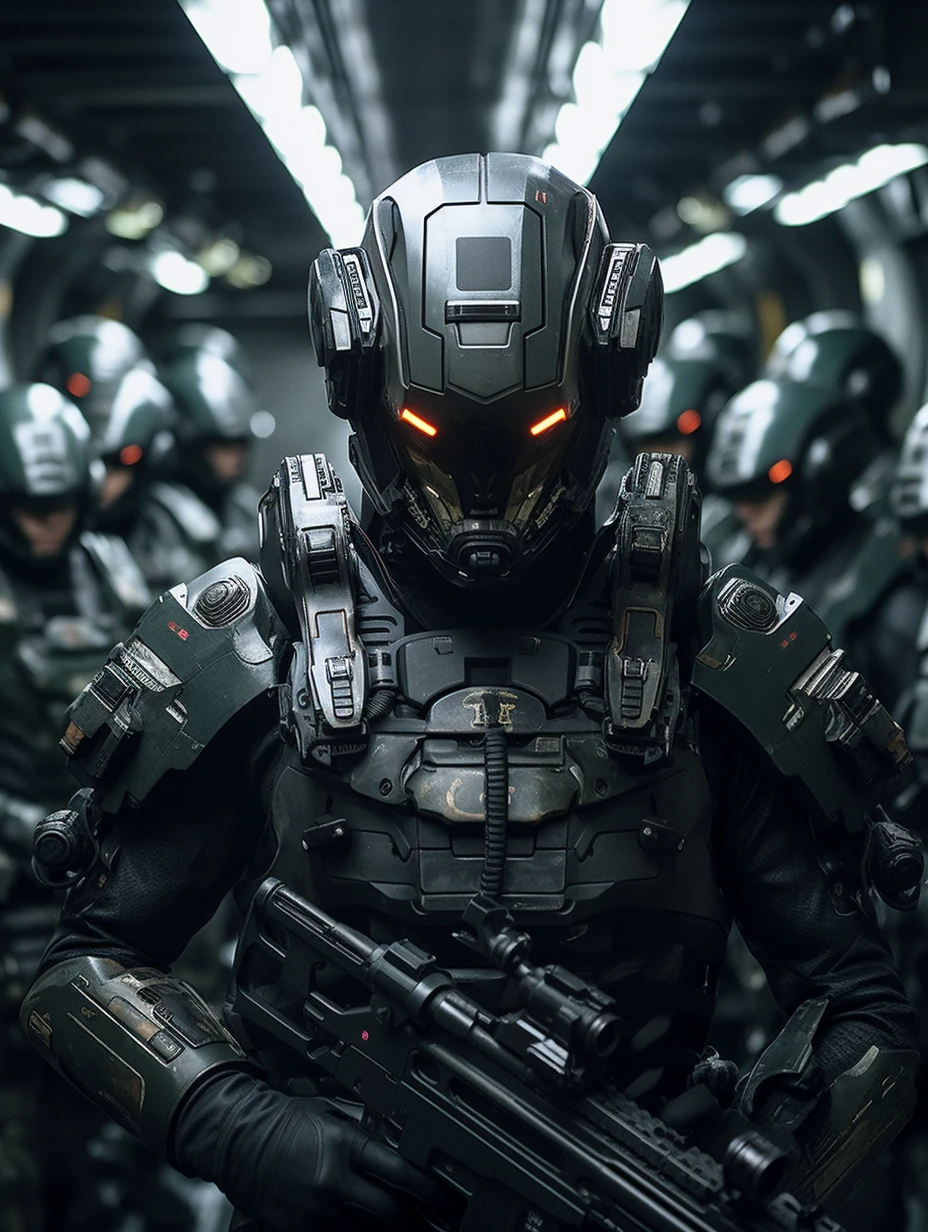 Futuristic Soldiers Armor Epic