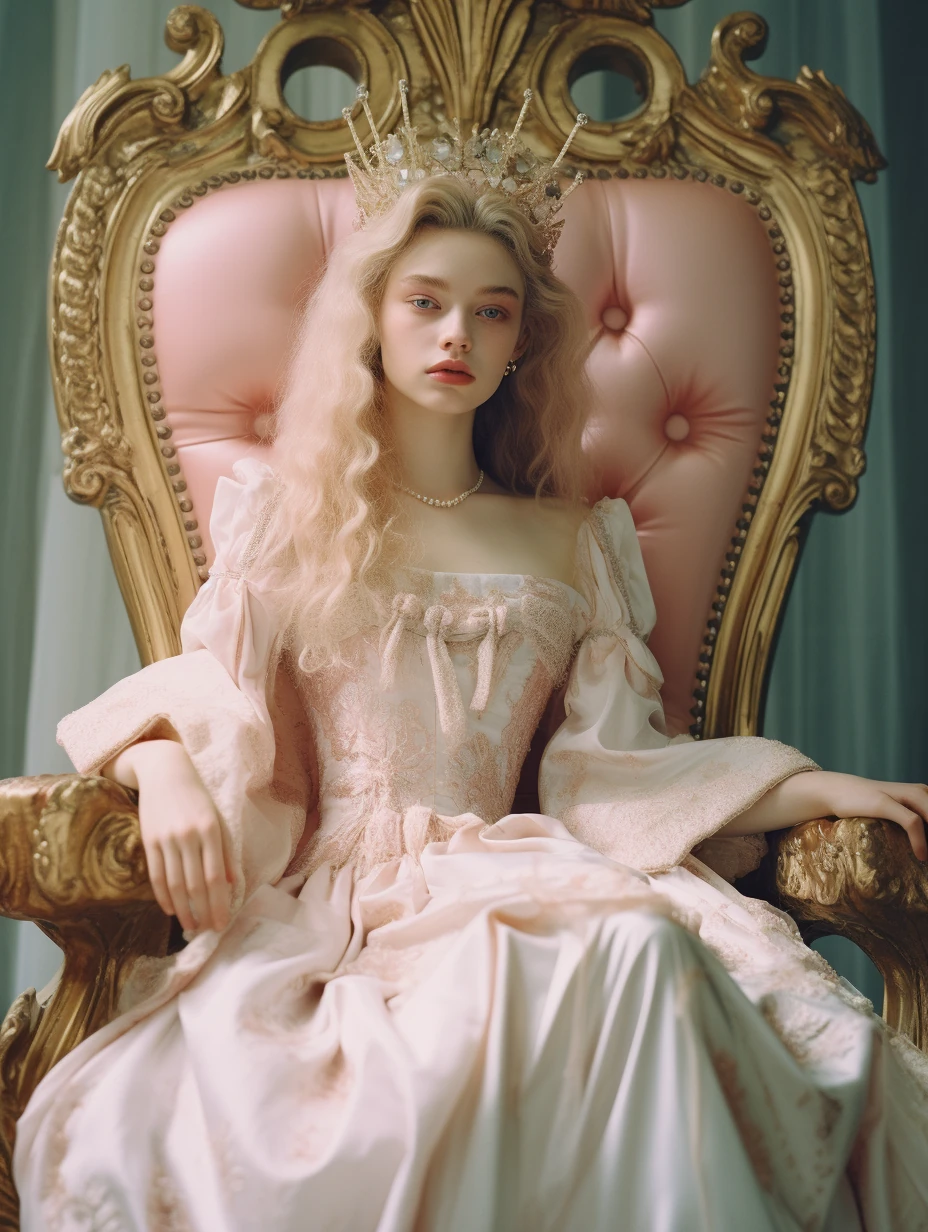 Young Queen Throne Kodak