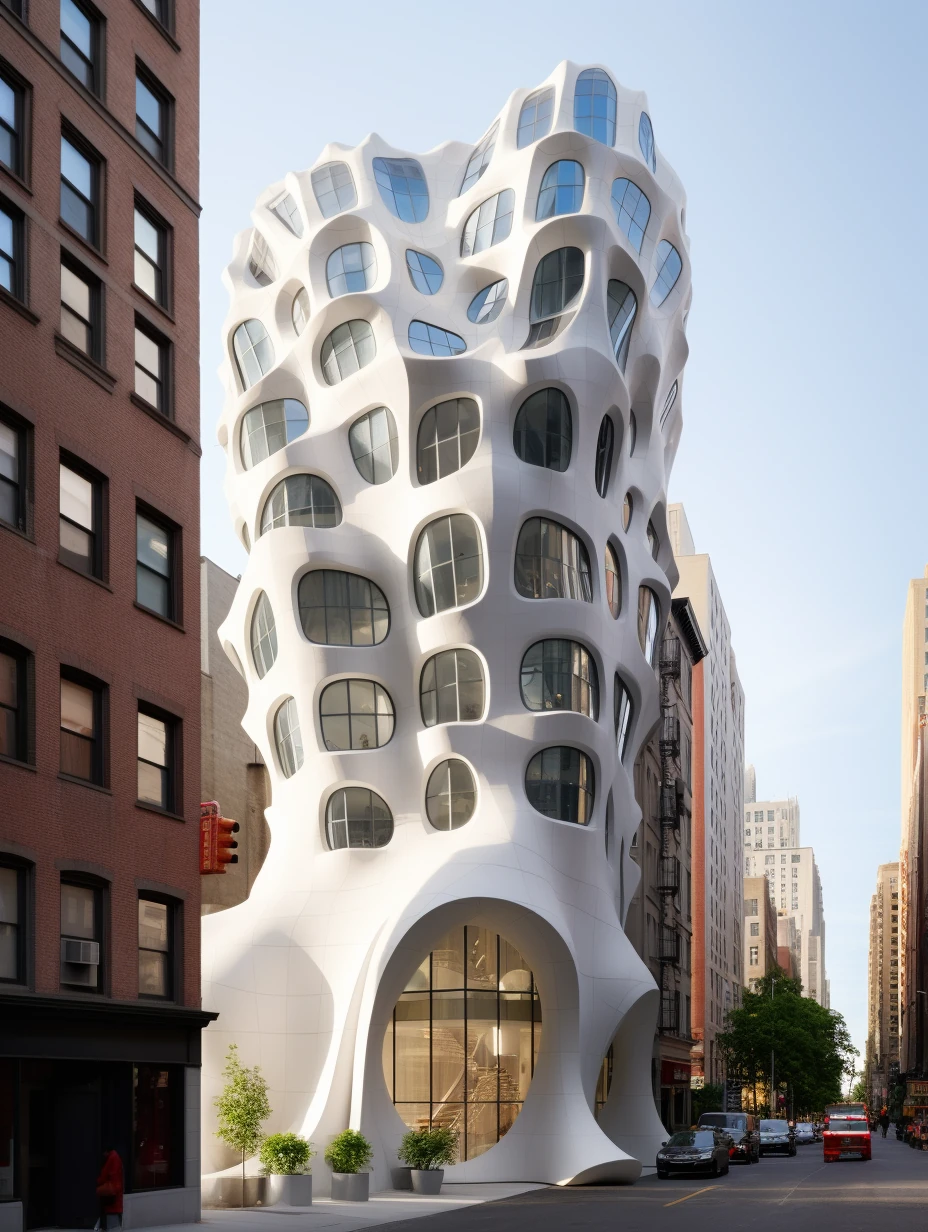 Modern Architecture Gaudi Style