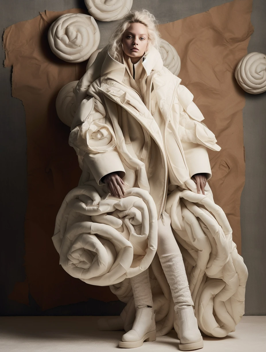 Woman Clay Surrealist Fashion
