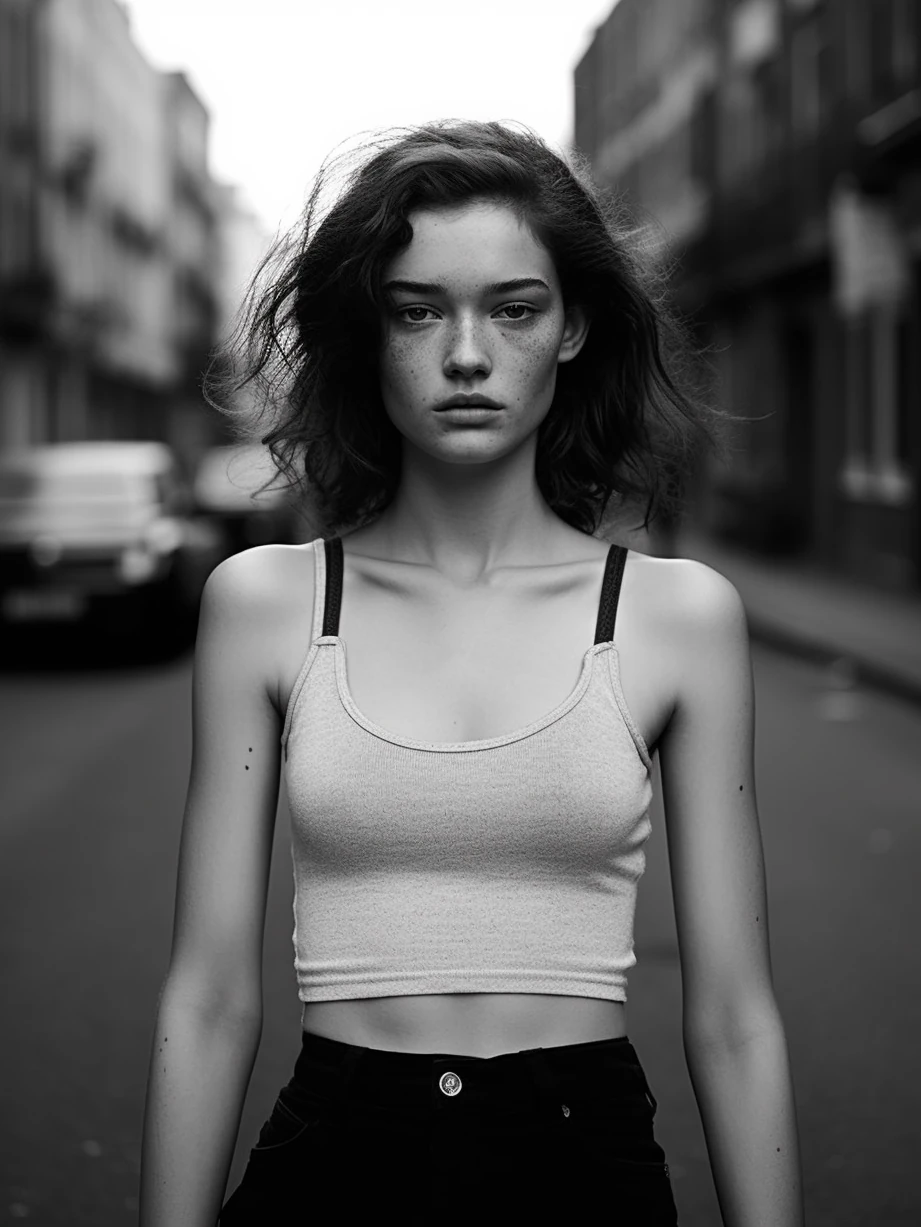 Woman Tank Top Black