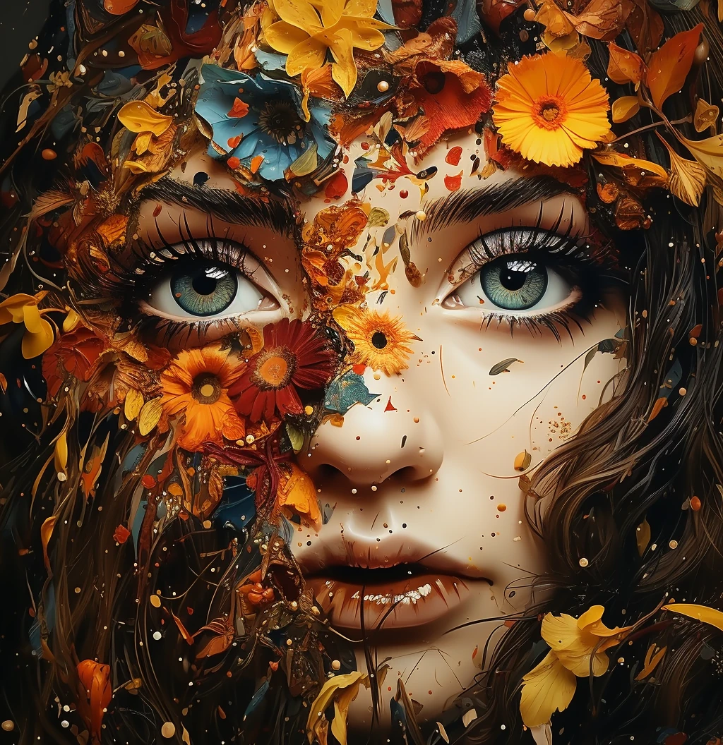 Autumn Digital Surrealism Art