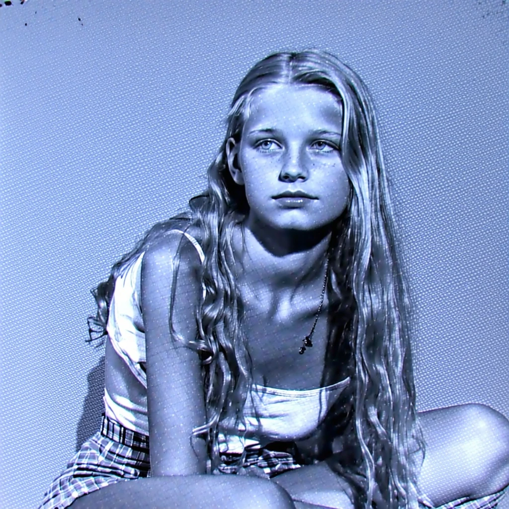 Depression Era Girl Retro Fashion