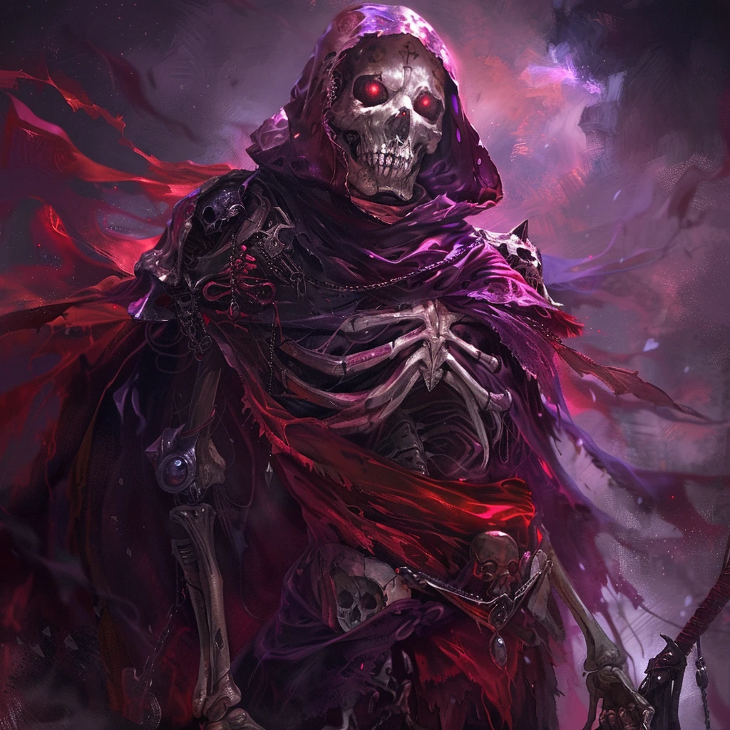 Skeletons Dark Fantasy Wallpaper