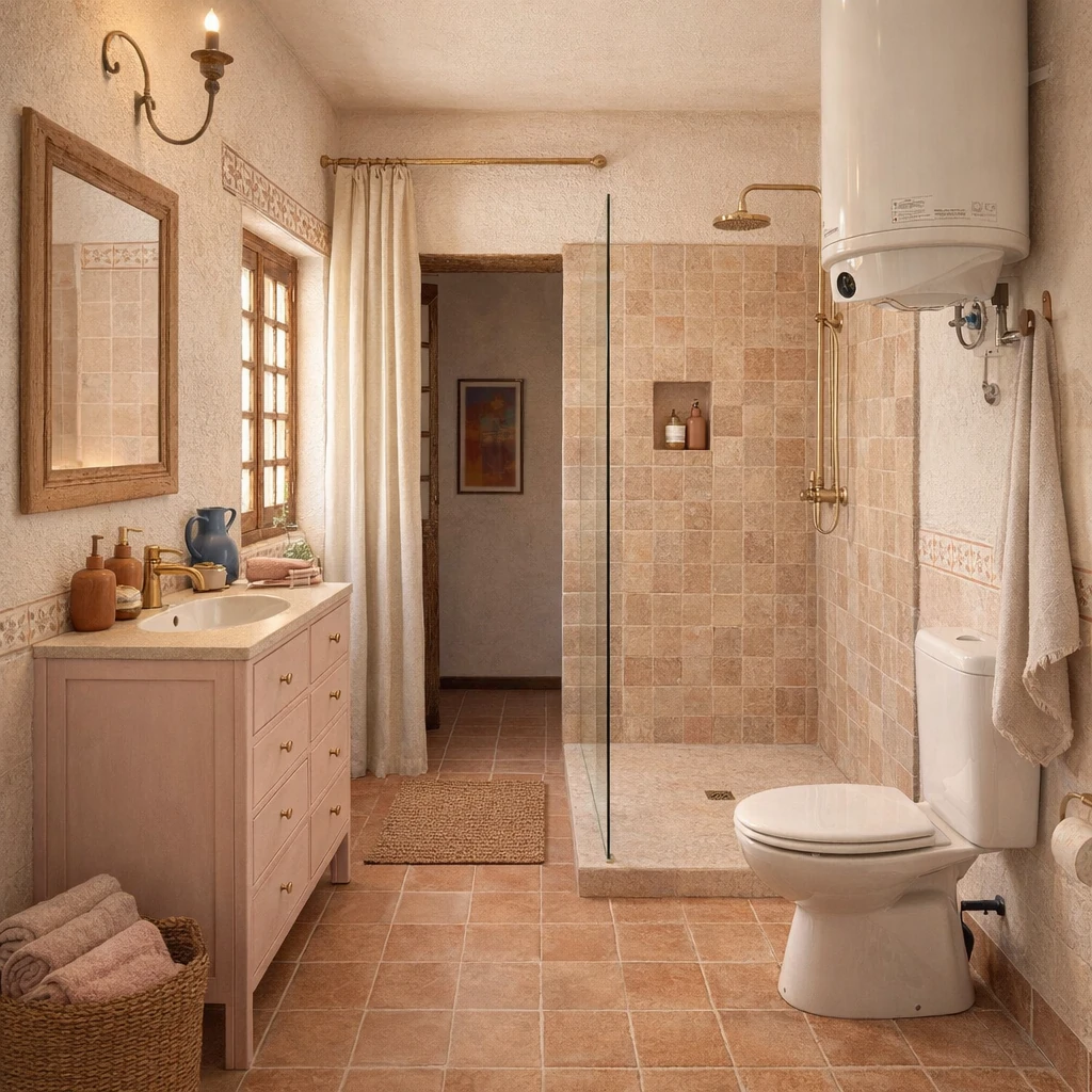 Portuguese Countryside Bathroom Renovation