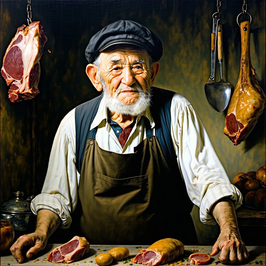 Old Butcher Nineteenth Century