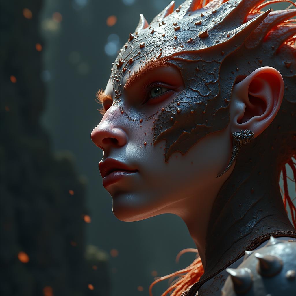 Acererak in Cinematic Side Profile Detail