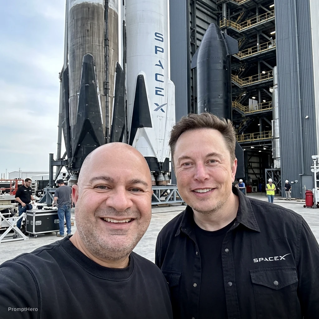 Elon Musk SpaceX Rocket