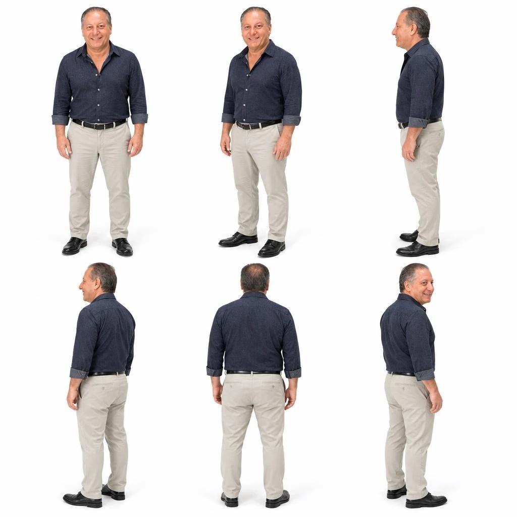 Character Study Full Body Composite