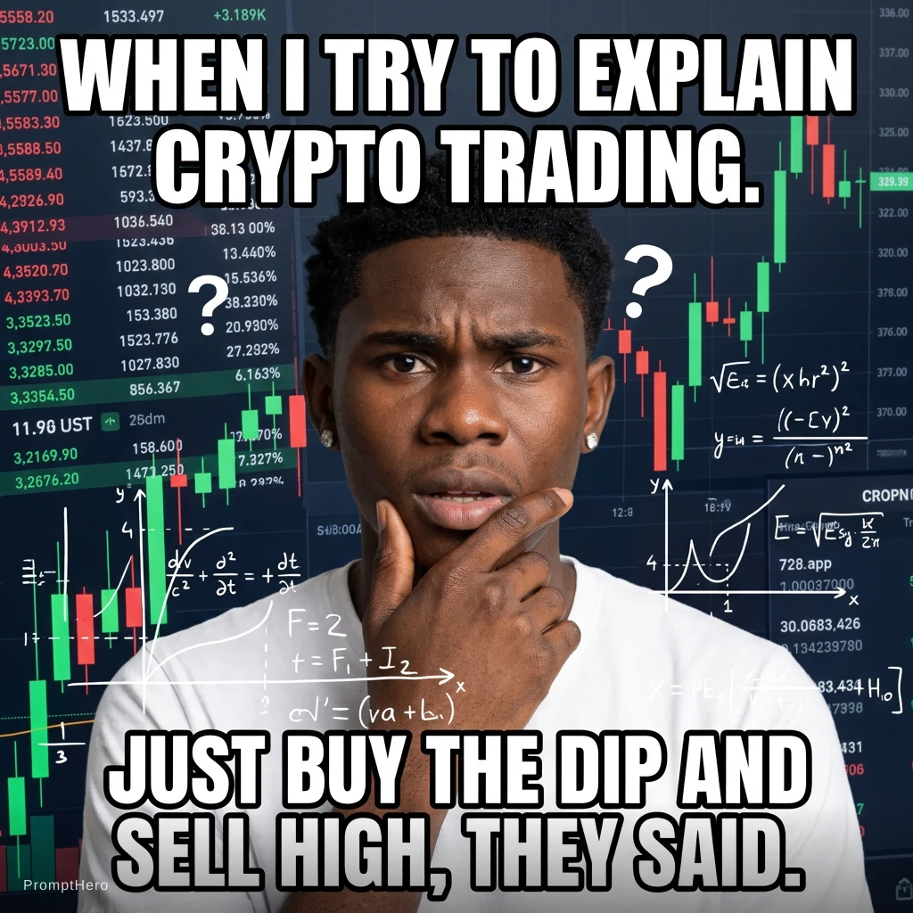 Confused Math Lady Crypto Prices