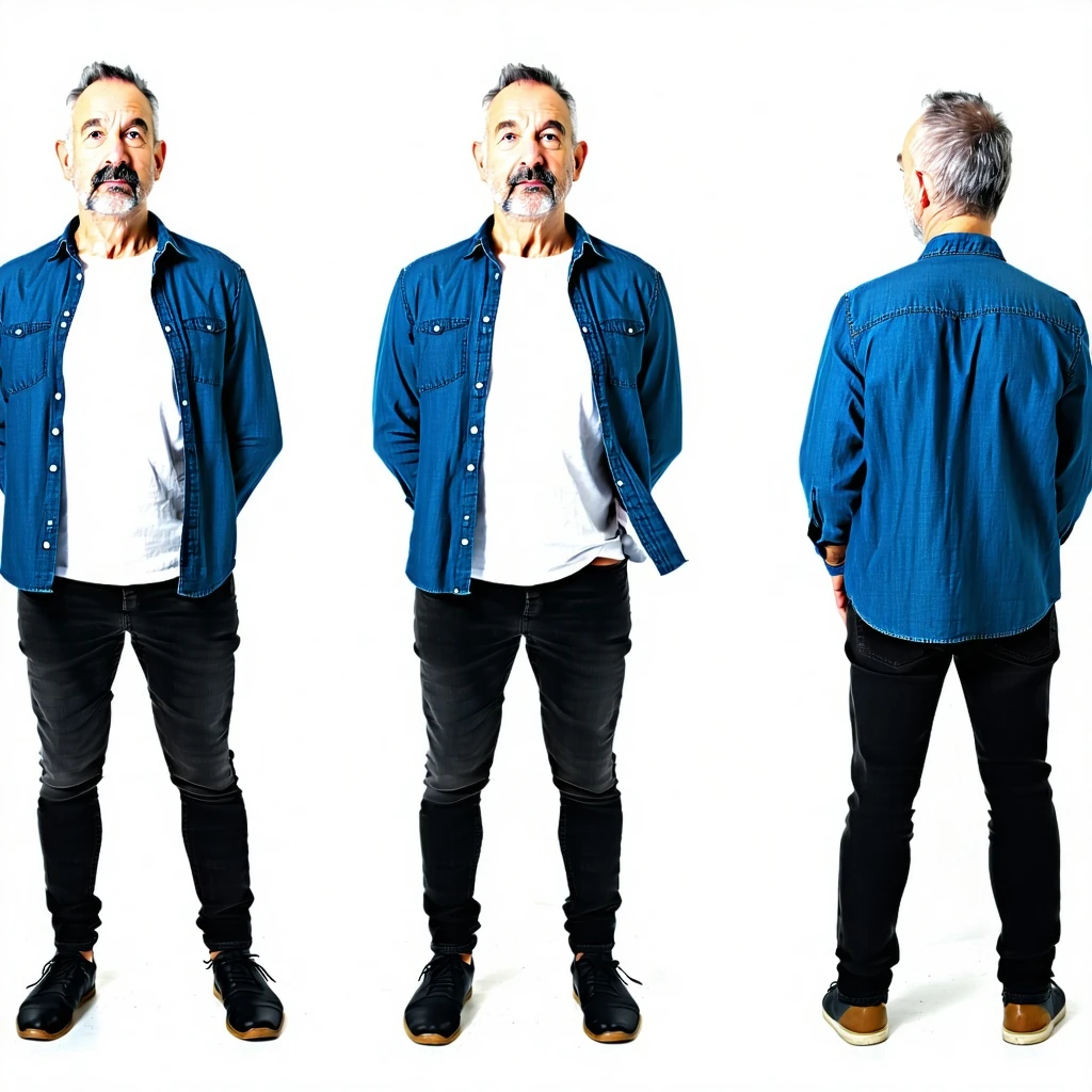 Middle Age Man Studio