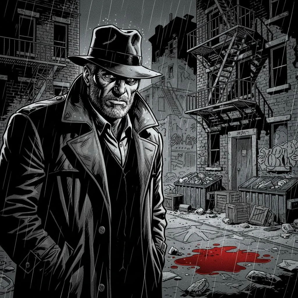 Detective Crime Scene Alley Comics