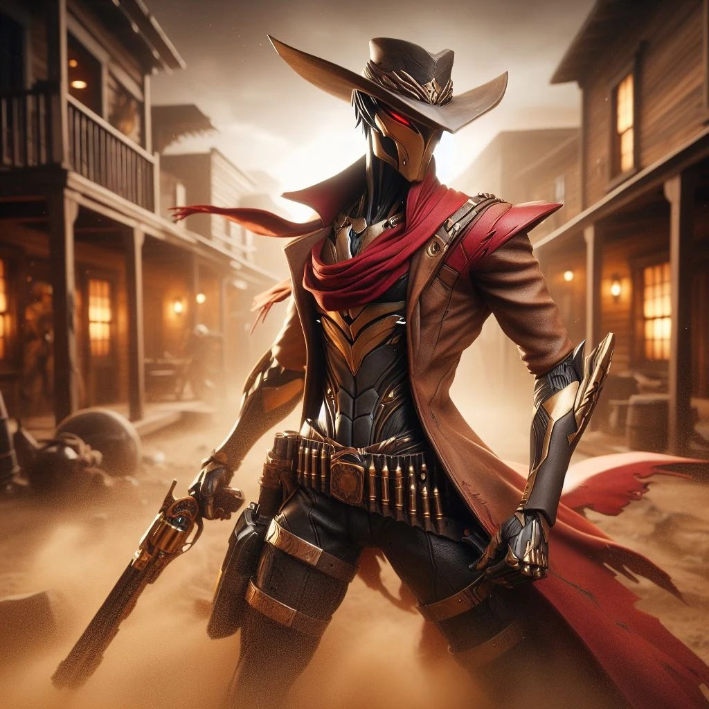 High Noon Western Town