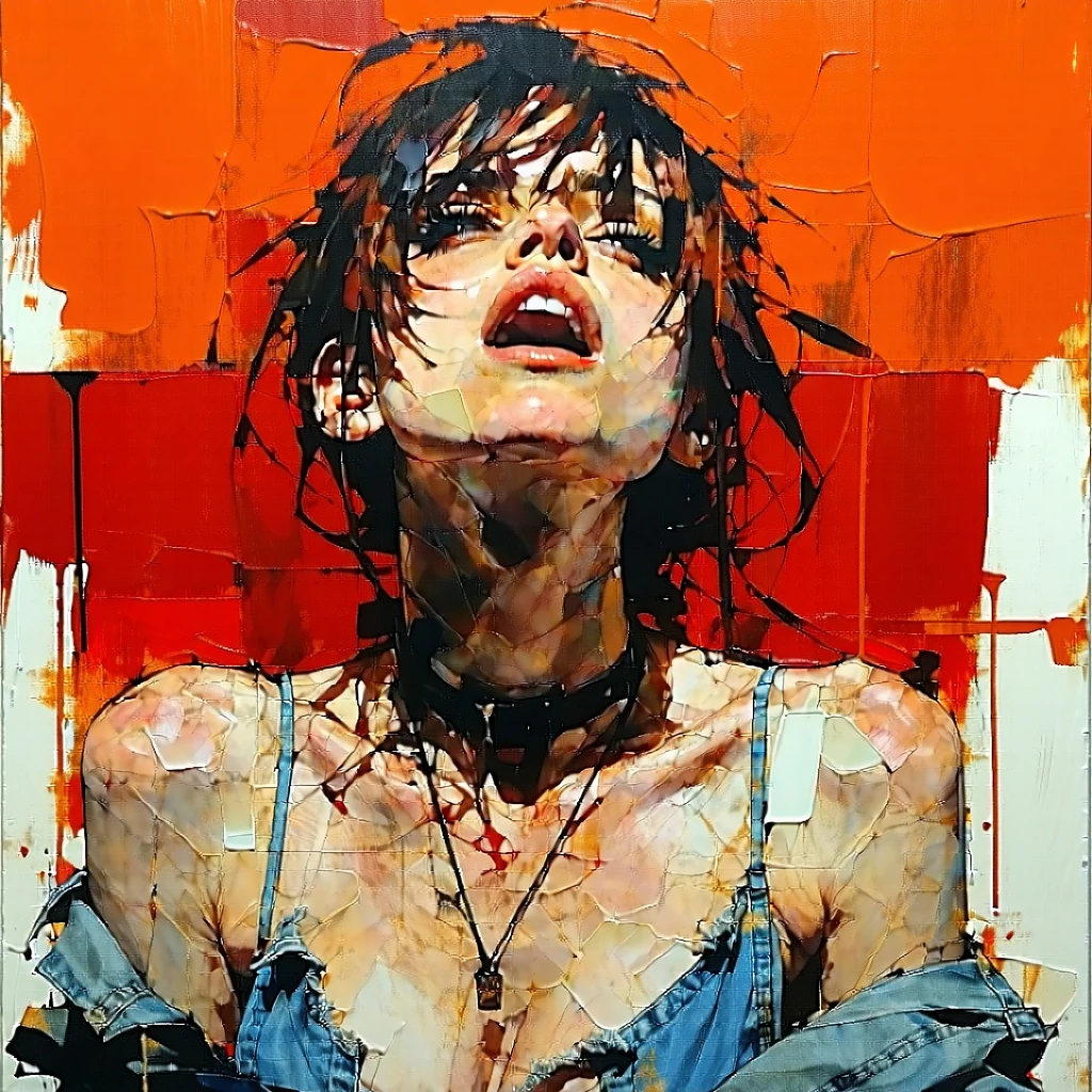 Woman Oil Painting Portrait