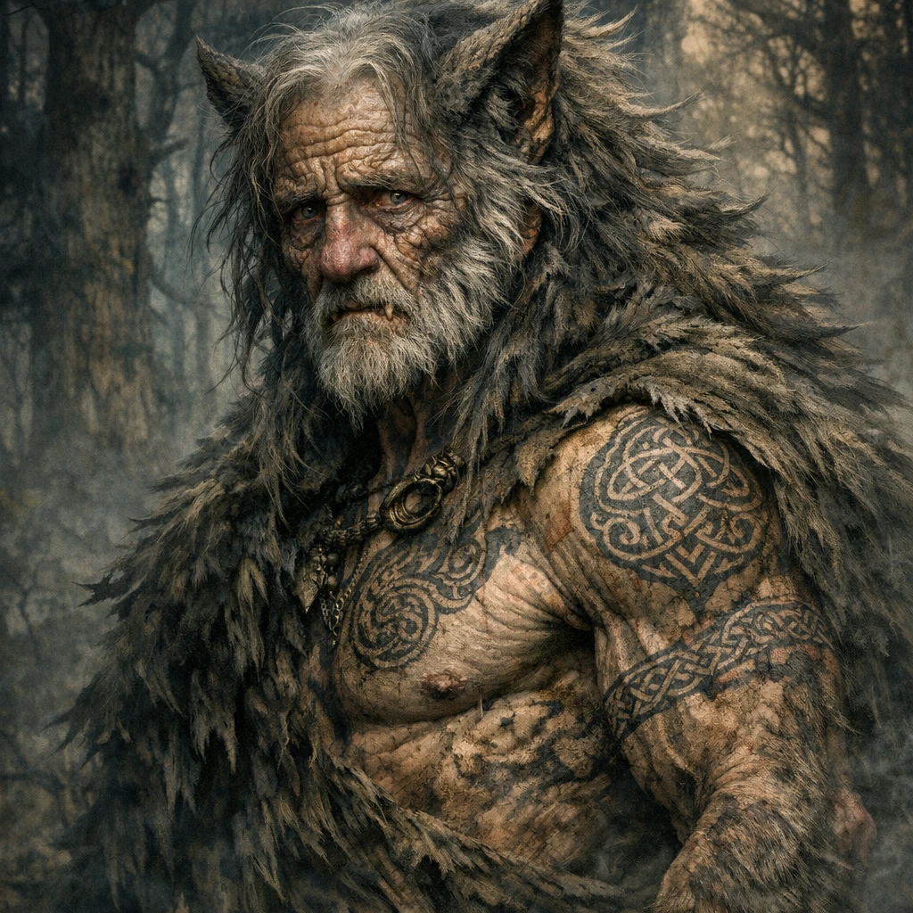 Werewolf Transformation Portrait