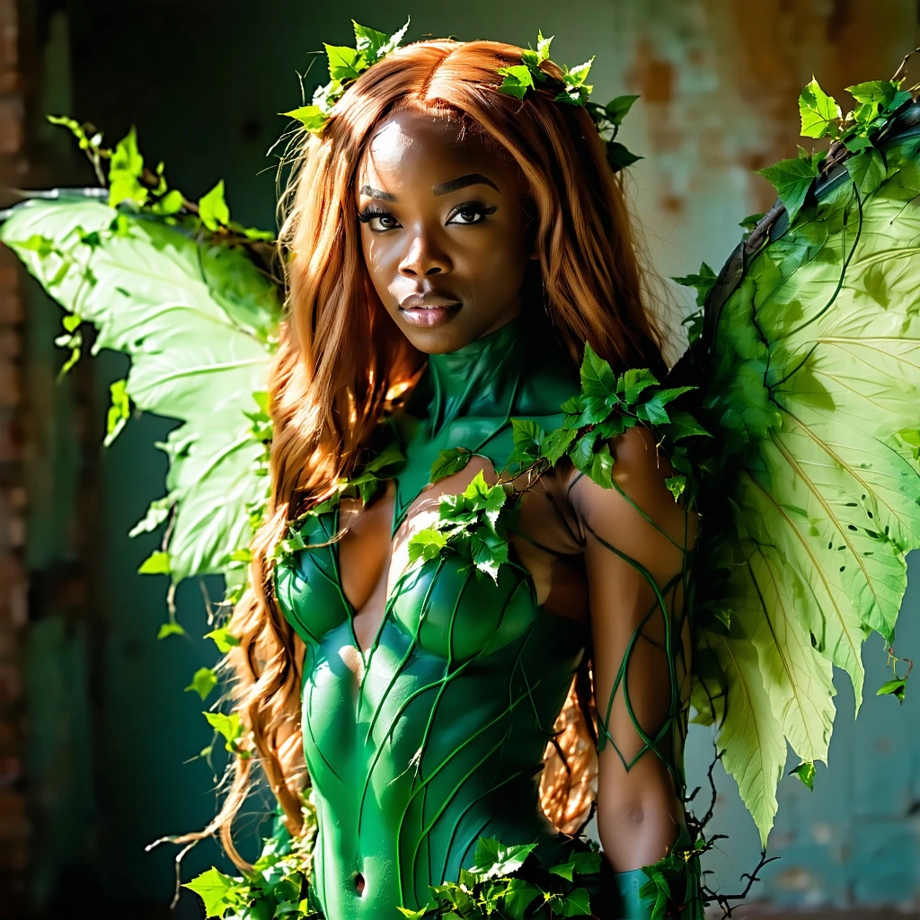 Poison Ivy Biopunk Character