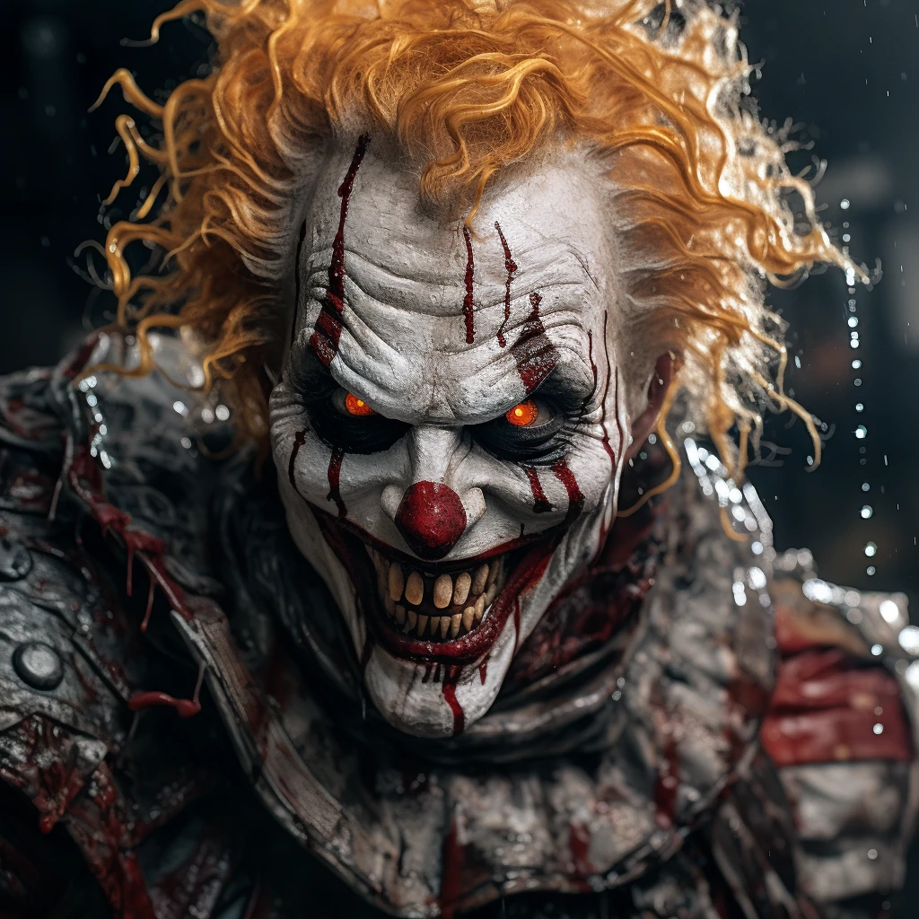 Evil Clown Dark Character