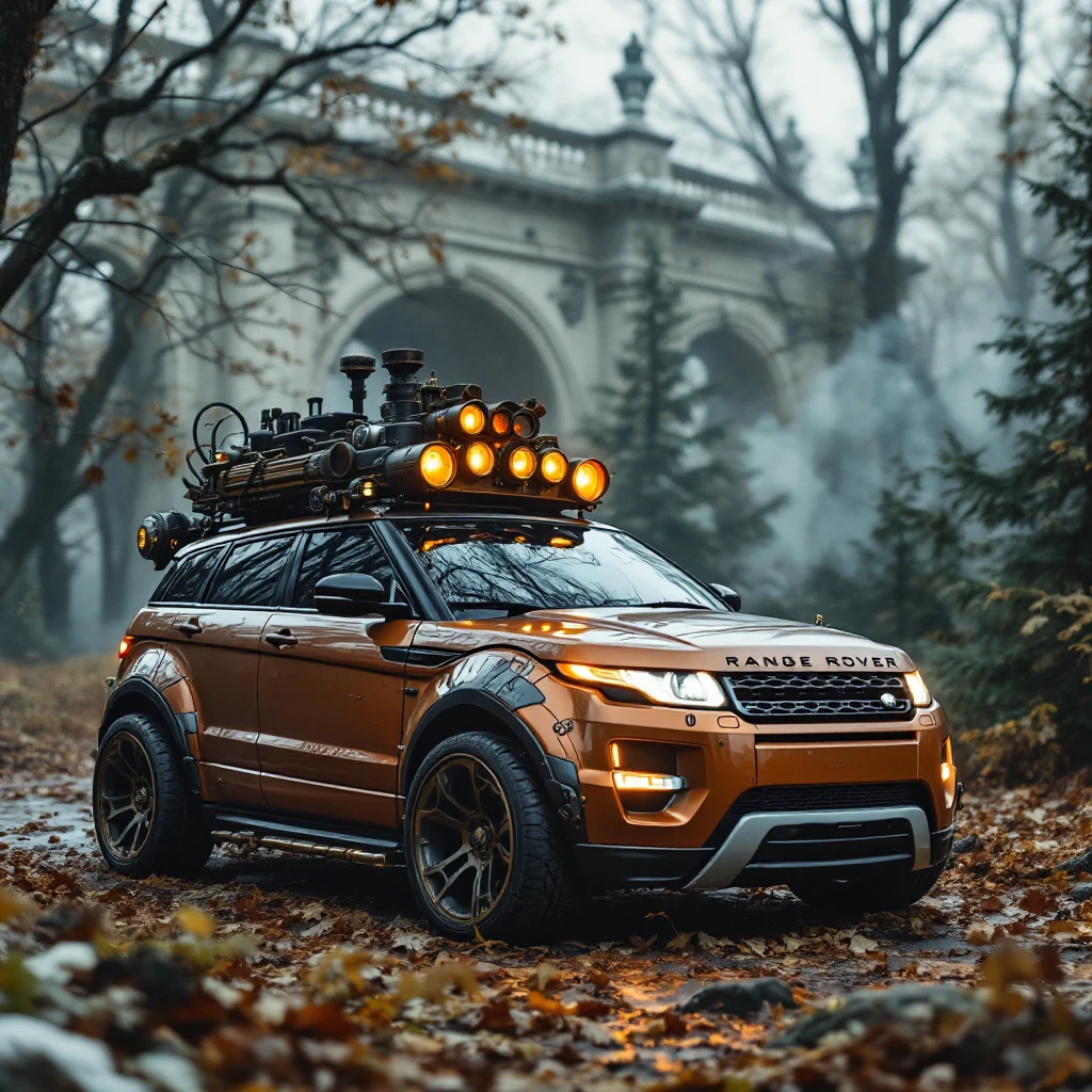Steampunk Palace Luxury Car