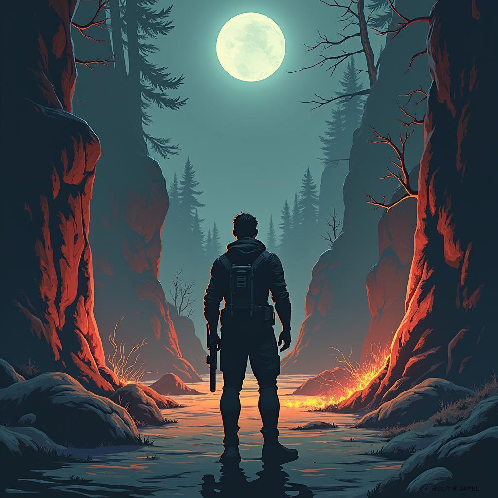 Fallout Meets Skyrim in Cutout Animation