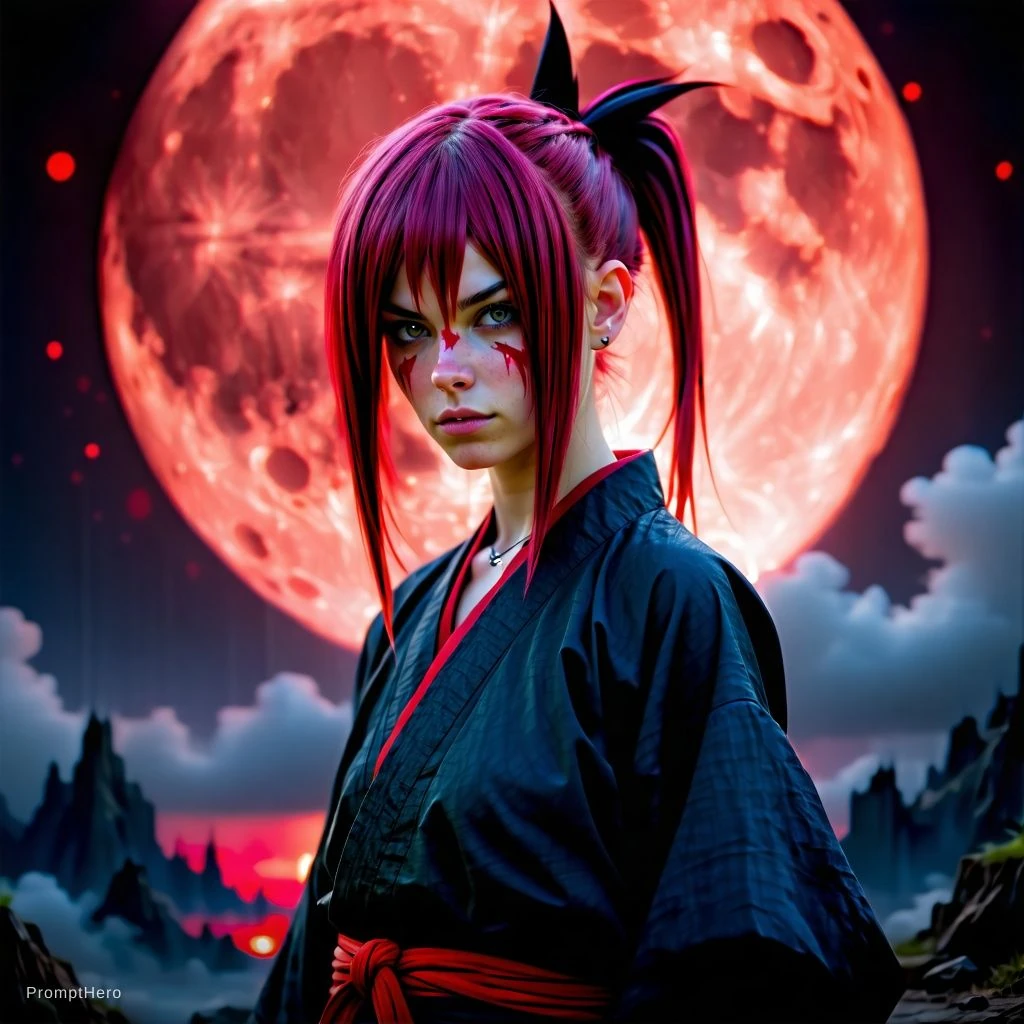 Red Hair Anime Character