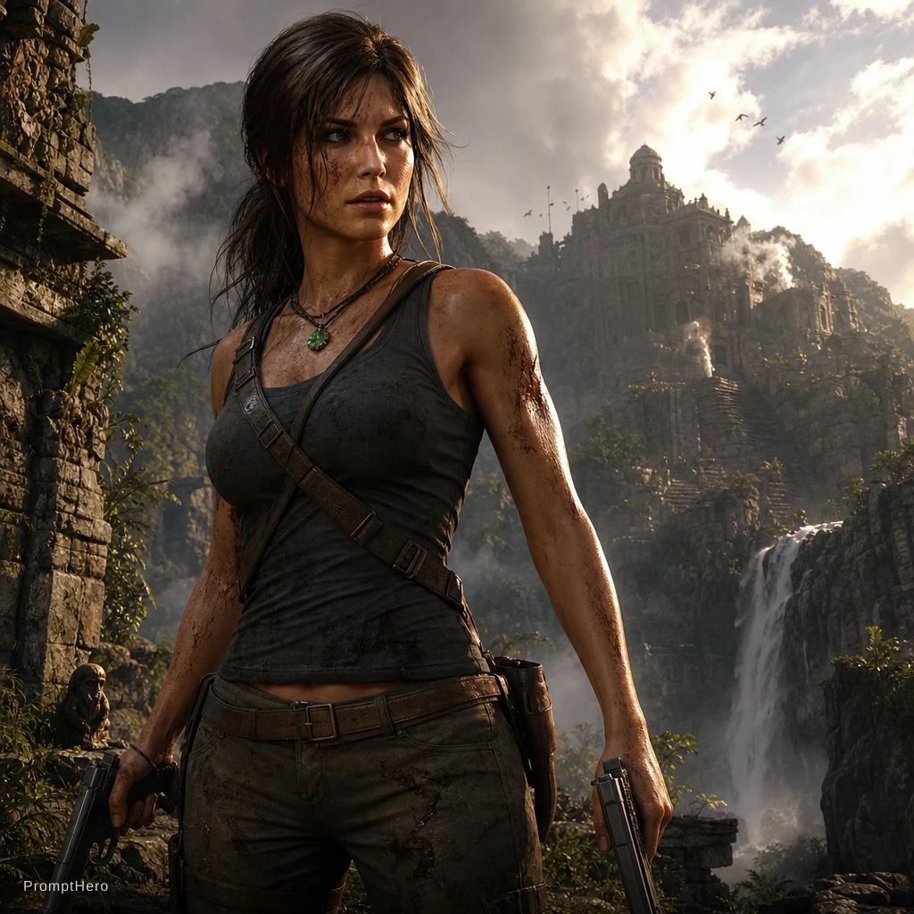 Lara Croft Adventure Tomb