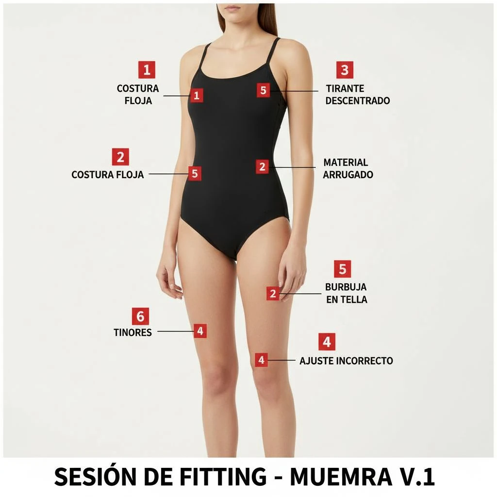 Swimsuit Product Fitting Test