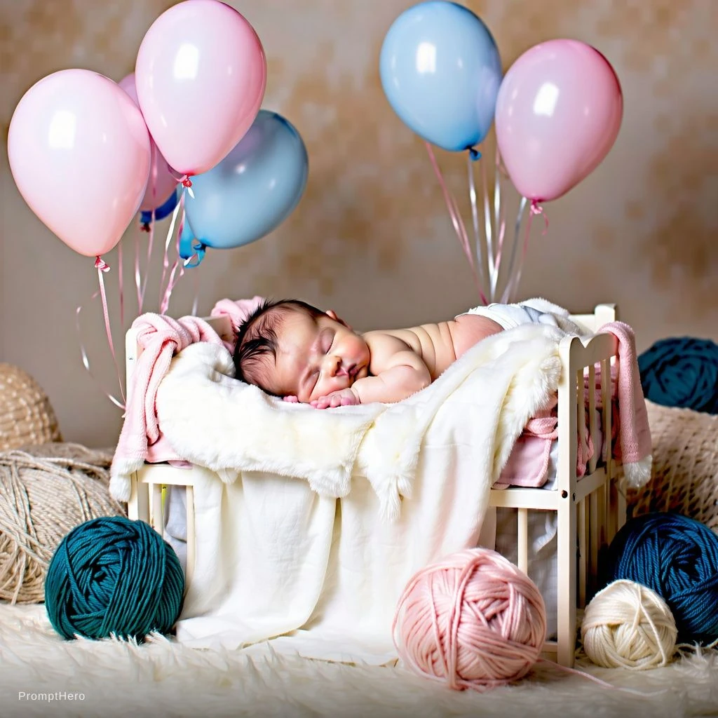 Newborn Crib Balloons Soft