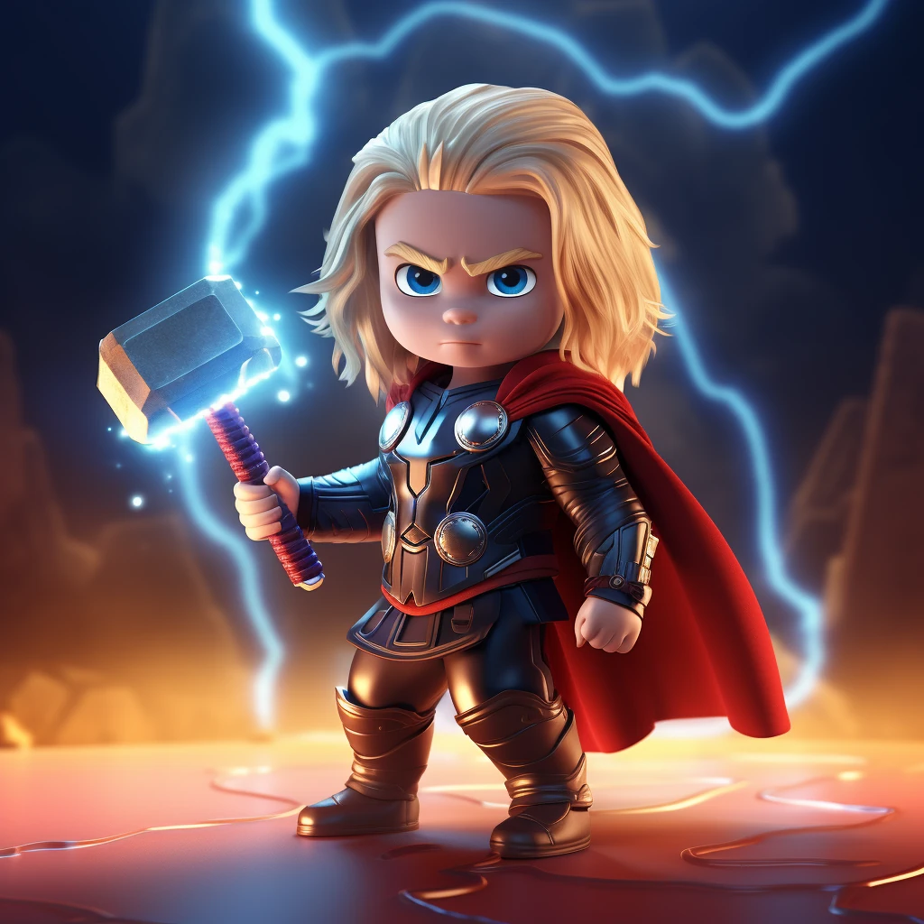 Baby Thor Hammer Lightning