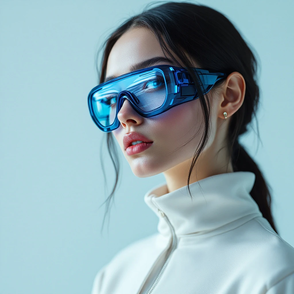 Futuristic Fashion Girl Jacquemus