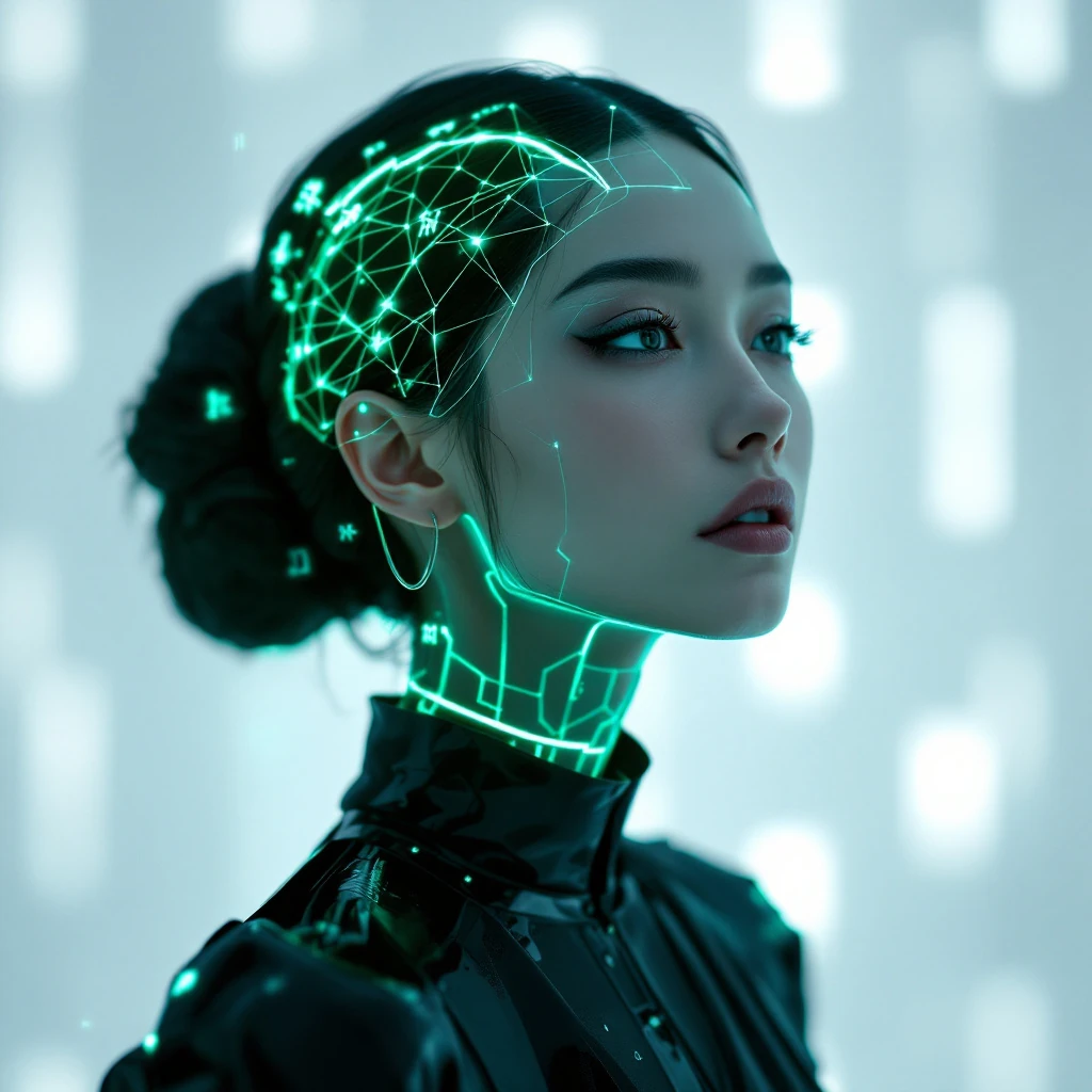 Cyberpunk Portrait Portrait Scene