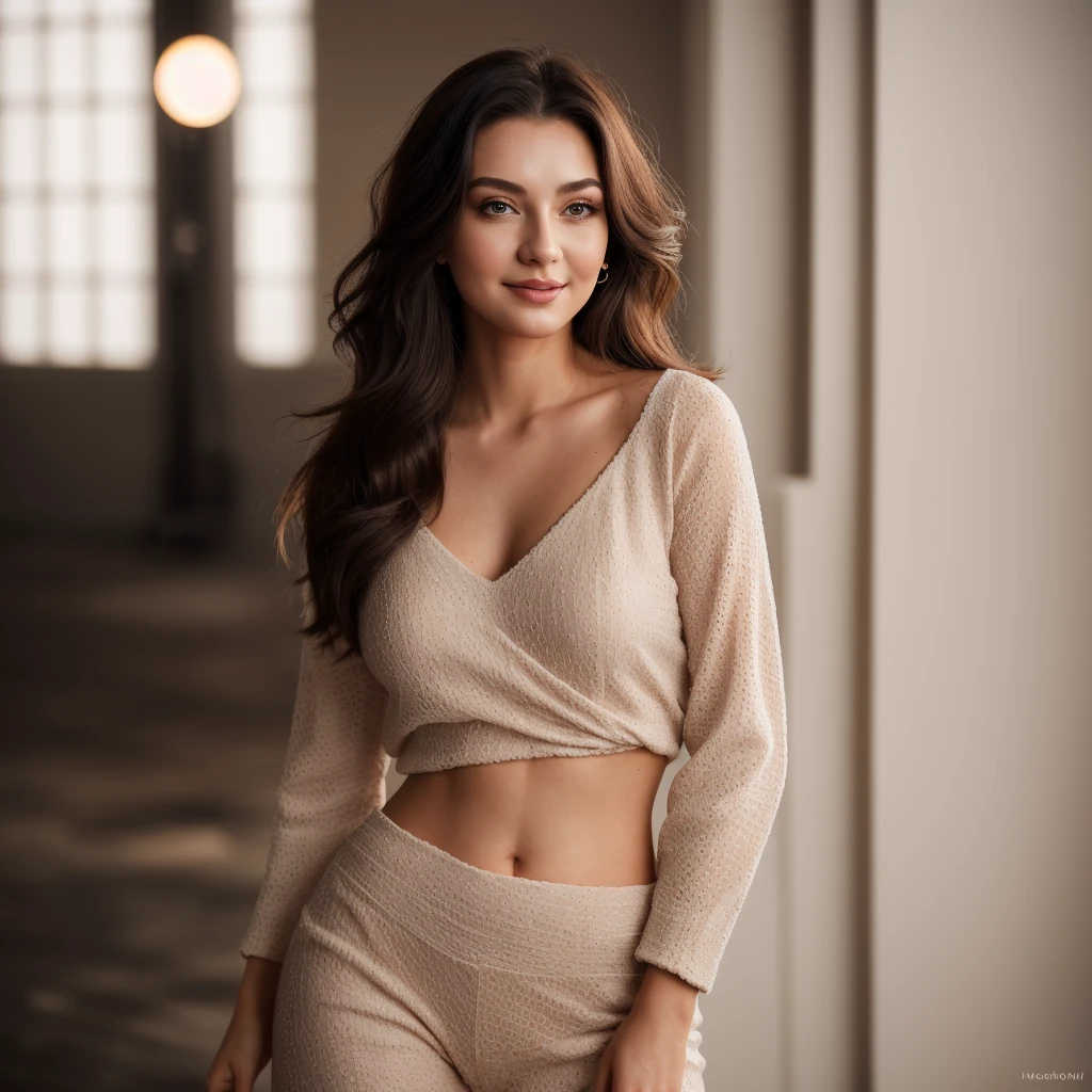Realistic fashion model