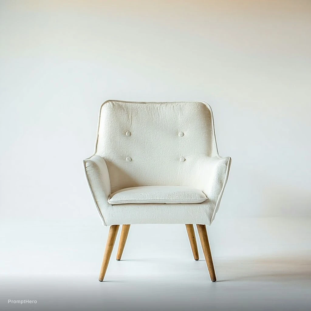 Minimalist Chair Studio Shot