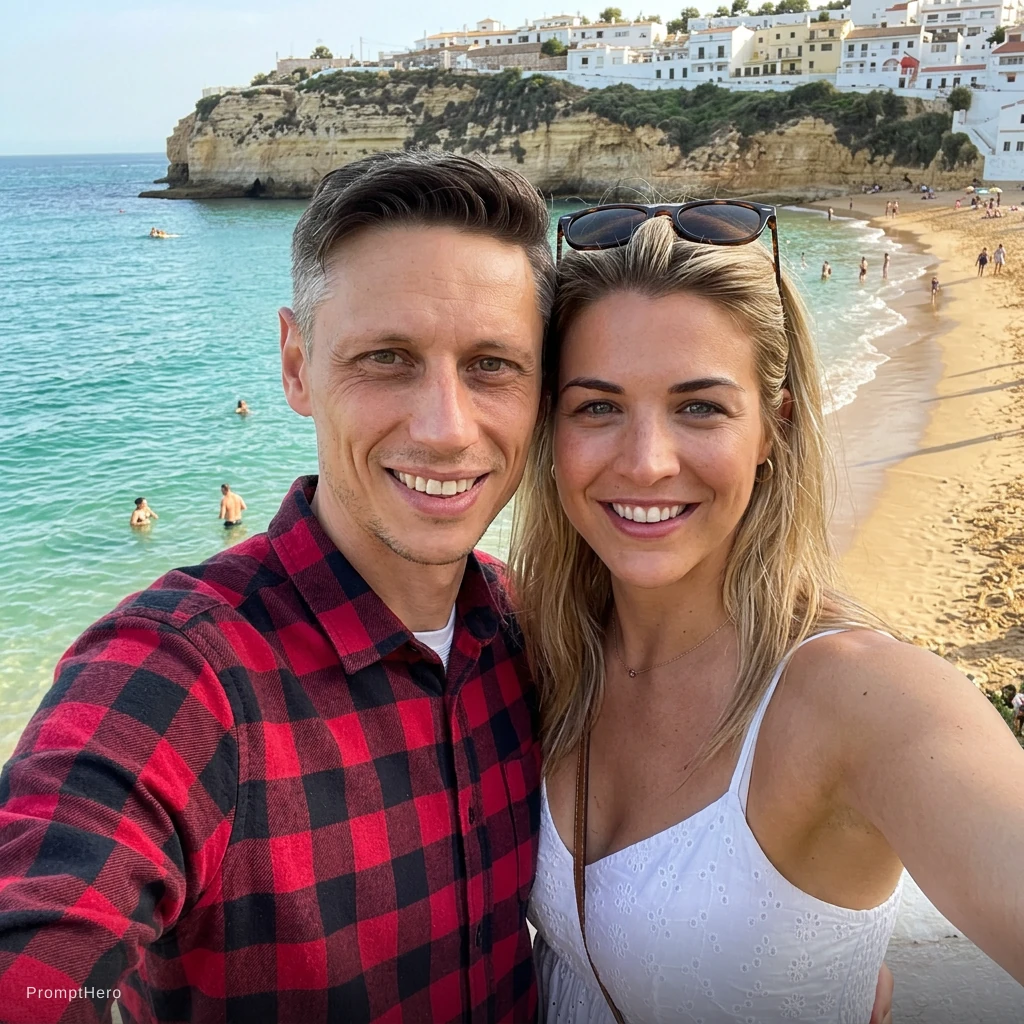 Beach Holiday Portrait