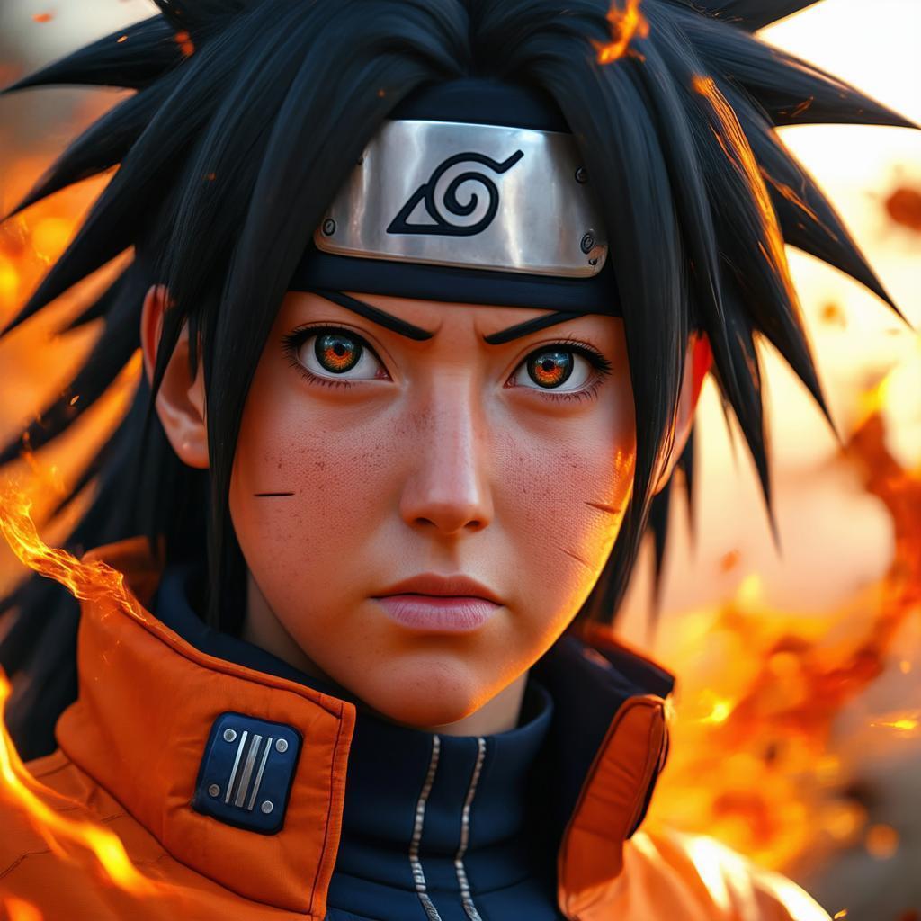 Madara Rikudou Mode in Hyperreal Color