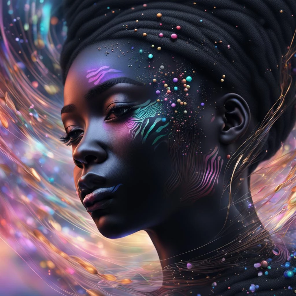 Dream Abstract Black Female