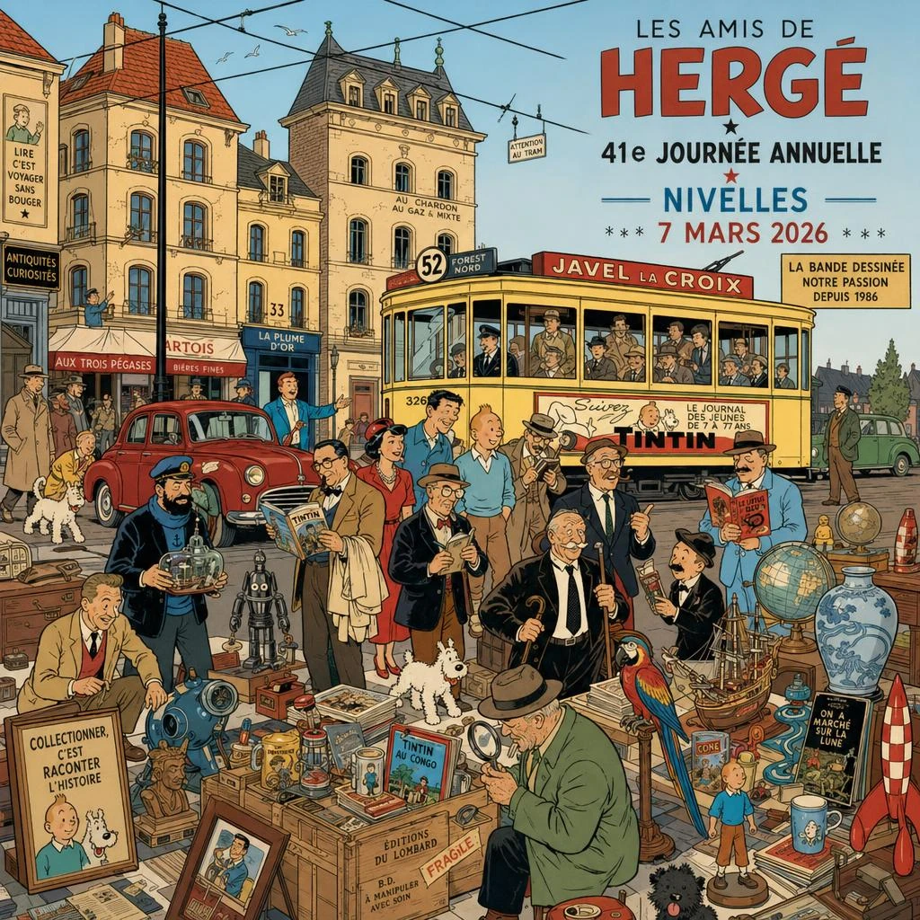 Franco Belgian Comics Market